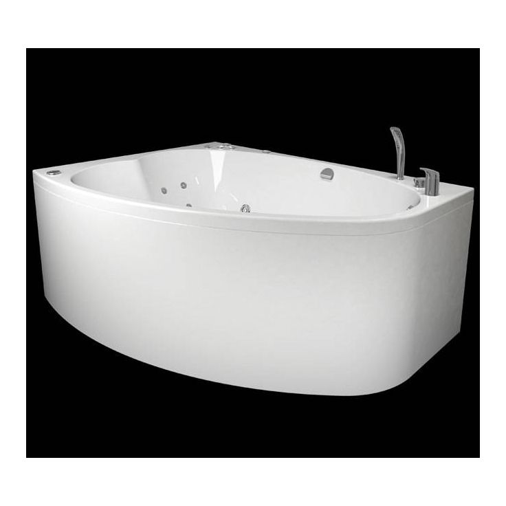 Poreamme Westerbergs Norden 160R Duo Superior Soft 2.0, akryyli, valkoinen, oikea