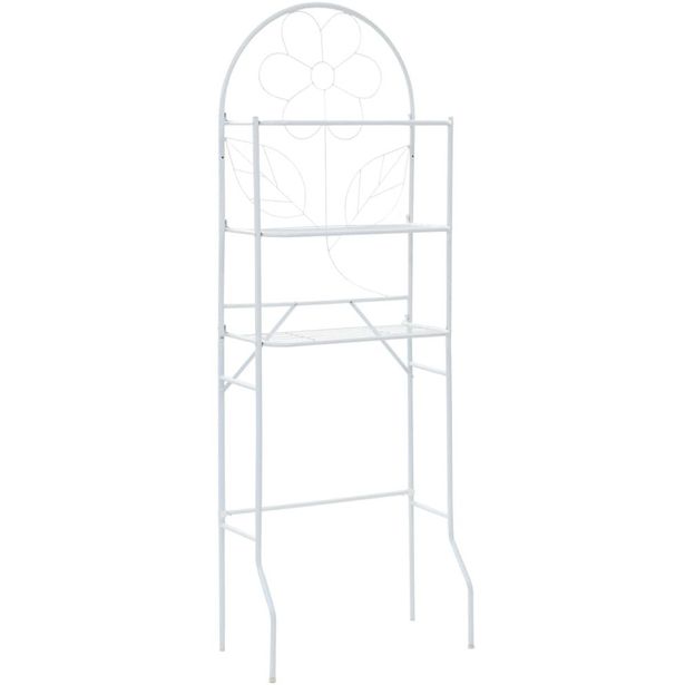 Wc-hylly 60x33x174 cm valkoinen_1