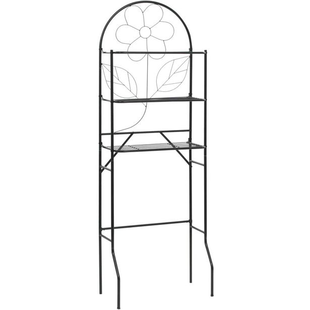 Wc-hylly musta 60 x 33 x 174 cm_1
