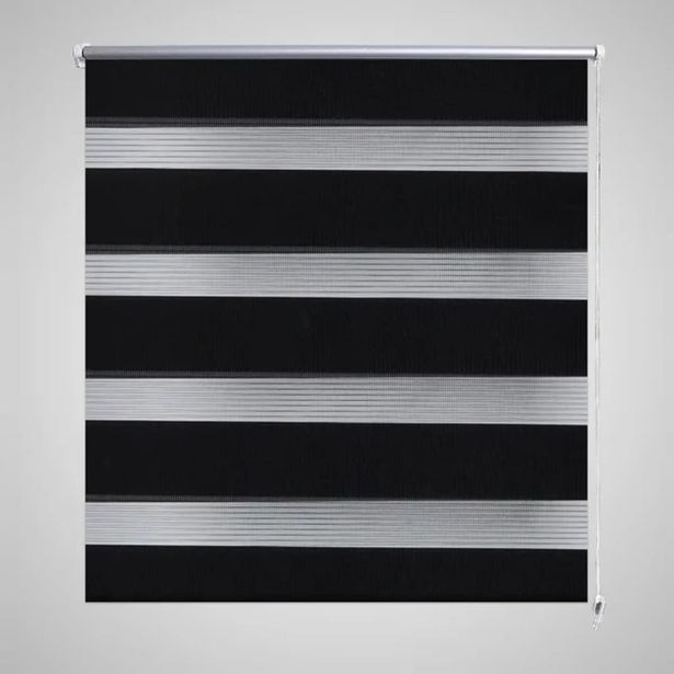 Zebra rullakaihdin 100 x 175 cm musta_1