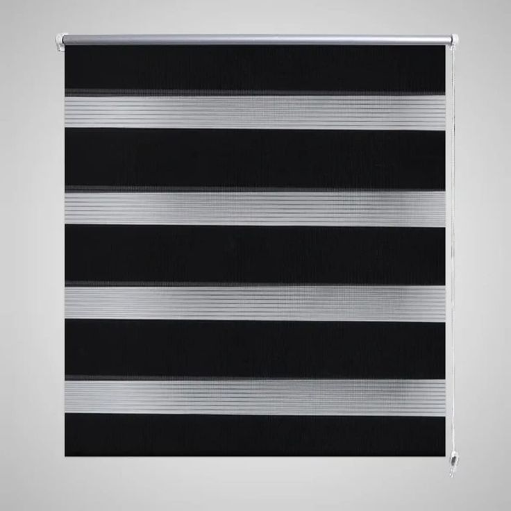 Zebra rullakaihdin 100 x 175 cm musta_1