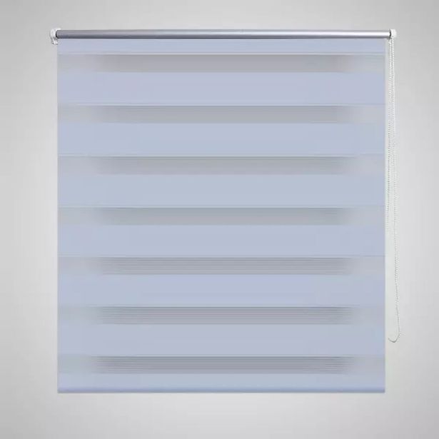 Zebra rullakaihdin 60 x 120 cm valkoinen_1