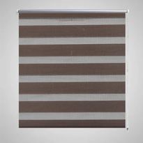 Zebra rullakaihdin 80 x 150 cm kahvinruskea