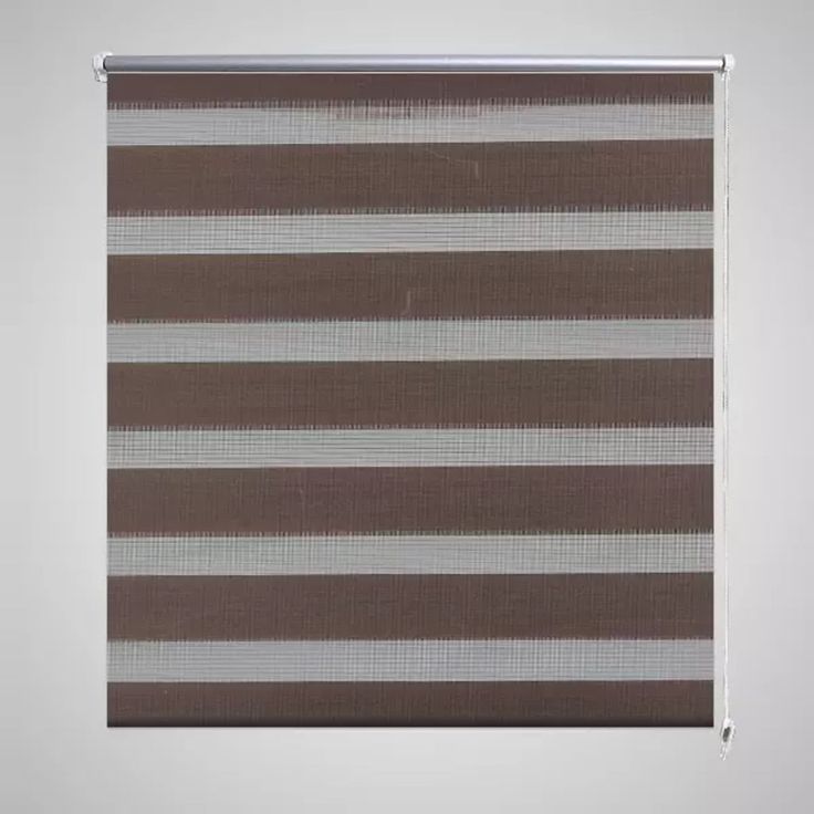 Zebra rullakaihdin 90 x 150 cm kahvinruskea_1