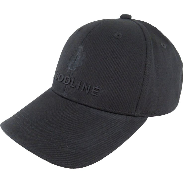 Lippalakki Woodline, musta, one size