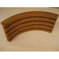 Pyöristetyn selkänojan kulmakaari, 280x500mm, radiatamänty