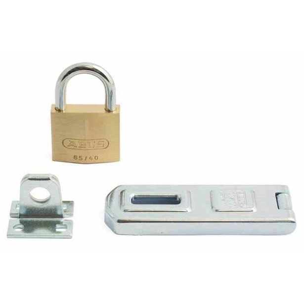 Salpa Abus 100/100 karkaistu ja riippulukko 65/40