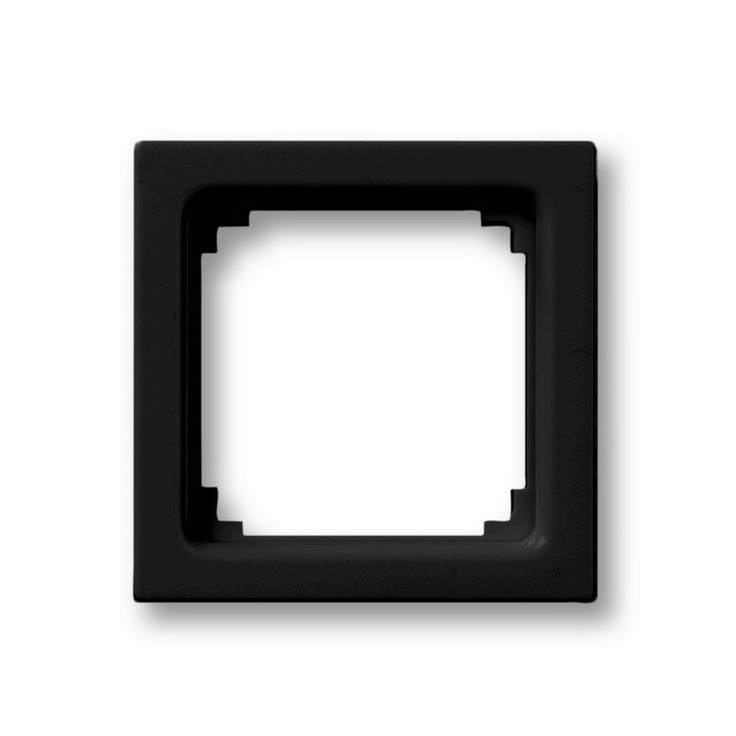 Adapteri Ensto Intro - SOVITIN, 50x50mm musta