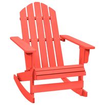 Adirondack-puutarhan keinutuoli, kuusi, eri värejä