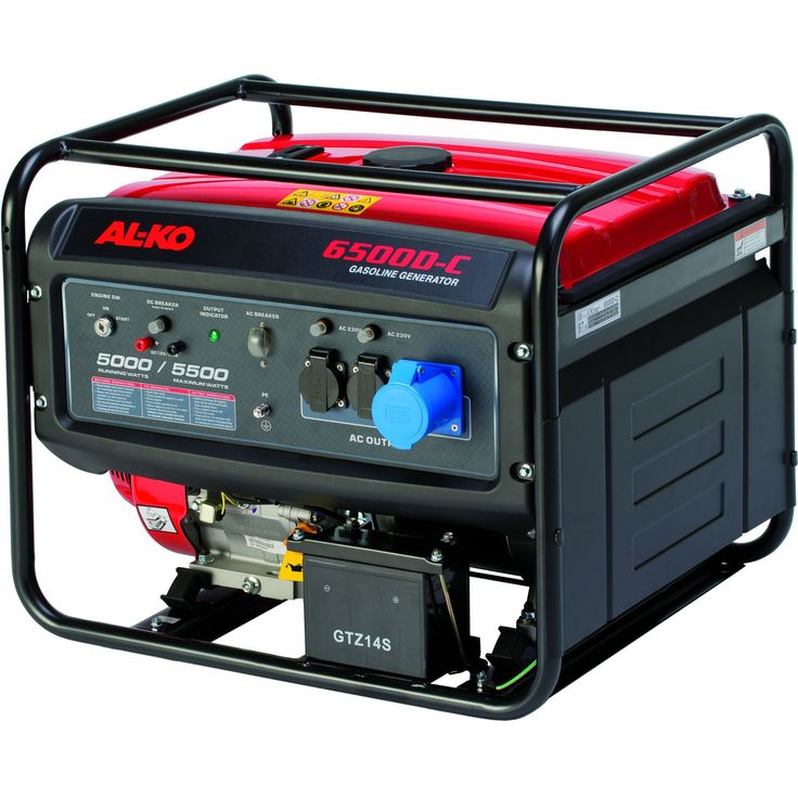 Aggregaatti 6500-C AL-KO, 5,0KW, 4-T, 230-400V, virrantuotto