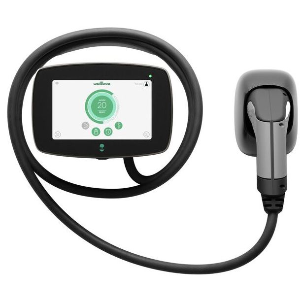 Sähköauton latausasema Wallbox Commander 2, Type2, 3x32A, 5m kaapeli, RFID; PIN, 4G