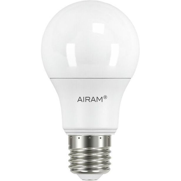 LED-päivänvalolamppu Airam, 8.5W, E27, 6500K, 840lm