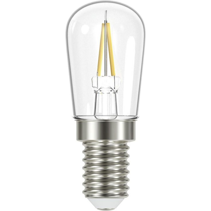 LED-jääkaappilamppu Airam, 1.1W, E14, 120lm, 4000K, kirkas filamentti