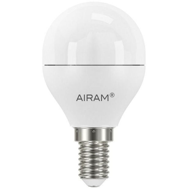 LED-pienkupulamppu Airam Pro P45 840 DIM, E14, 4000K, 470lm, OP, himmennettävä