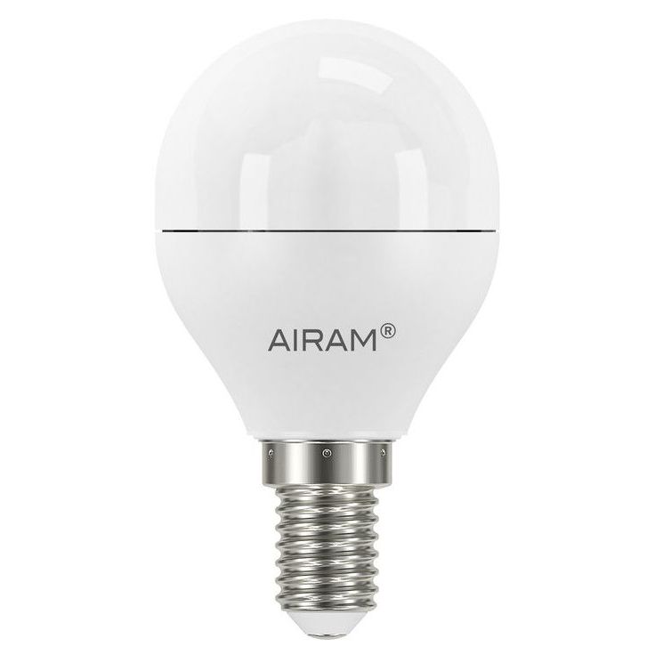LED-pienkupulamppu Airam Pro P45 840 DIM, E14, 4000K, 470lm, OP, himmennettävä