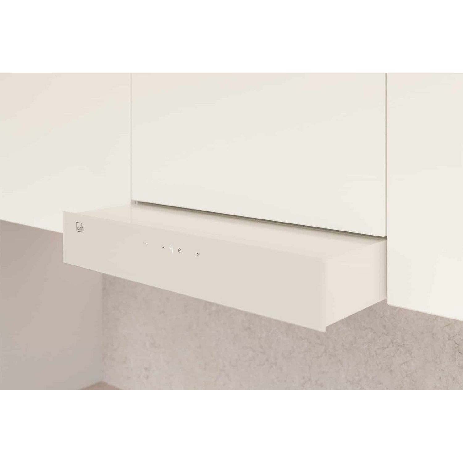 Säädinkupu Airfi Suvi CF50W, integroitava, 50cm, valkoinen