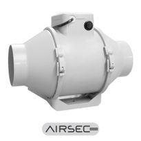 Kanavapuhallin Airsec TTPa, 160mm, IV-kanavan halkaisija 160 mm