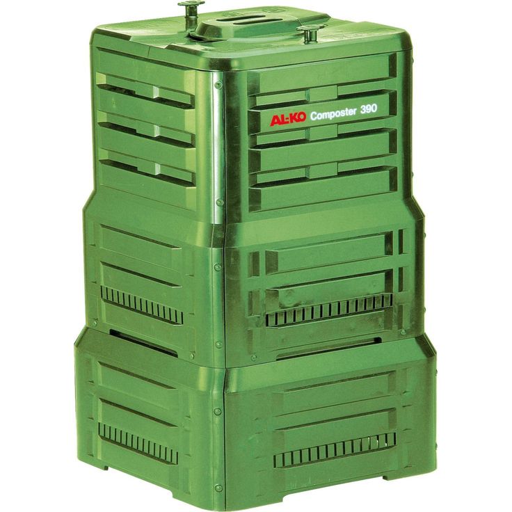 Puutarhakompostori AL-KO K 390, 390L, muovi, vihreä