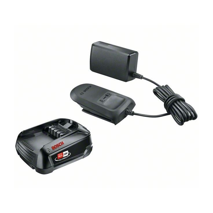 Akku ja laturi Bosch Power For ALL 18V, 2.5Ah + AL 18V-20