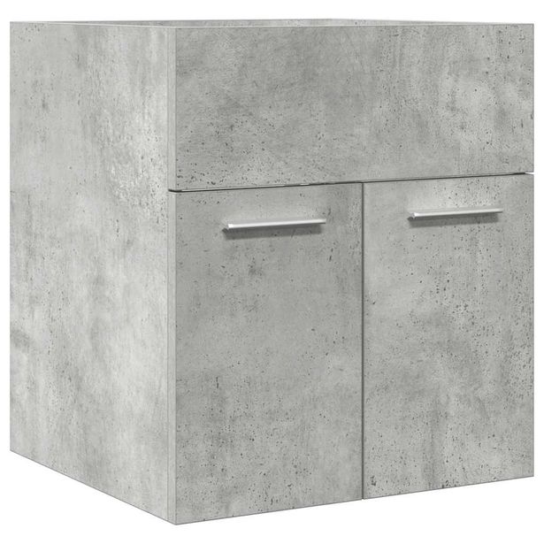 Allaskaappi betoninharmaa 41x38,5x46 cm (56204)