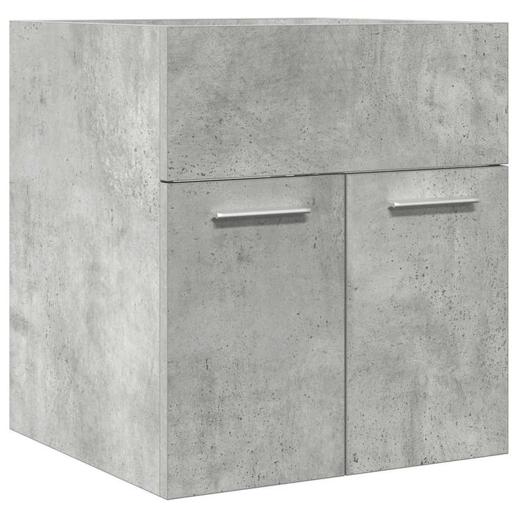 Allaskaappi betoninharmaa 41x38,5x46 cm (56204)