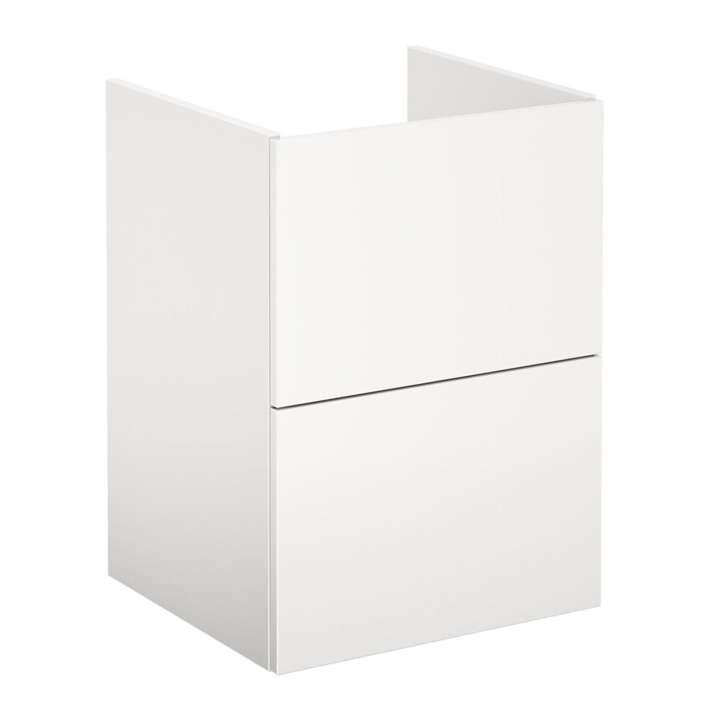 Allaskaappi Gustavsberg Graphic Base, 45 cm, valkoinen