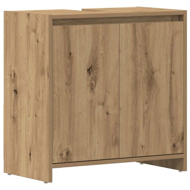 Allaskaappi käsityöläinen tammi 60x33x60 cm (61146)