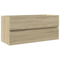 Allaskaappi Sonoma-tammi 100x38,5x45 cm tekninen puu (49639)