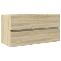 Allaskaappi Sonoma-tammi 90x38,5x45 cm lastulevy (49638)