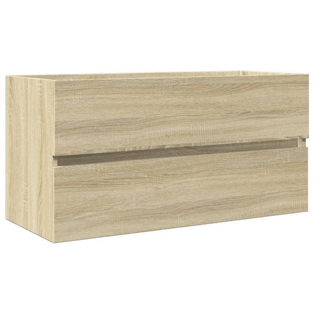 Allaskaappi Sonoma-tammi 90x38,5x45 cm lastulevy (49638)