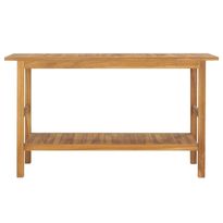 Allaskaappi täysi tiikki 132x45x75 cm (18482)