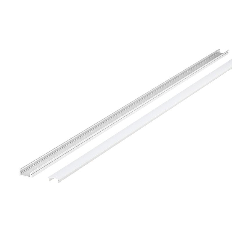 Alumiiniprofiili Limente LINEA, 2m+2m+1m, valkoinen