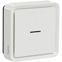 Älypalovaroitin Schneider Electric Wiser, vastelämpötila 57°C, optinen, savun ja lämmönnousun tunnistuksella, valkoinen, 230V, paristovarmennettu