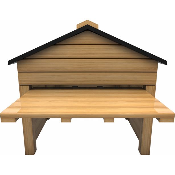 Robottiruohonleikkurin talli AM Robots My Robot Home, puu