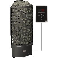 Sähkökiuas SAWO Aries Corner Black Ni2, 9kW, 8-14m³, erillinen ohjaus