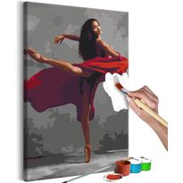 DIY-taulu Artgeist Beautiful Dancer, 60x40cm, harmaa