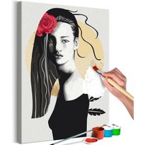 DIY-taulu Artgeist Chinese Beauty, 60x40cm, monivärinen