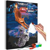 DIY-taulu Artgeist Chinese District, 60x40cm, sininen