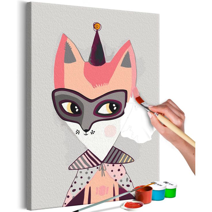 DIY kangas maalaus - Costume Party