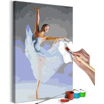 DIY-taulu Artgeist Dancing in the Blue, 60x40cm, harmaa