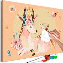 DIY-taulu Artgeist Doe, 40x60cm, beige
