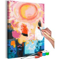 DIY-taulu Artgeist Dreamlike Sunset, 60x40cm, sininen