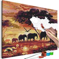 DIY-taulu Artgeist Family Walk, 40x60cm, monivärinen