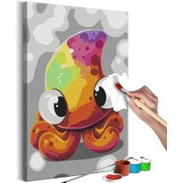 DIY-taulu Artgeist Funny Octopus, 60x40cm, monivärinen