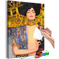 DIY-taulu Artgeist Gustav Klimt: Judith and the Head of Holofernes, 60x40cm, keltainen