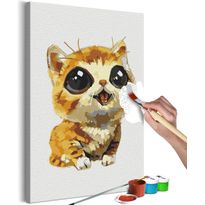 DIY-taulu Artgeist Joyful Cat, 60x40cm, monivärinen