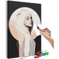 DIY-taulu Artgeist Lady Moon, 60x40cm, monivärinen