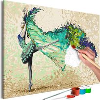 DIY-taulu Artgeist Madame Butterfly, 40x60cm, beige