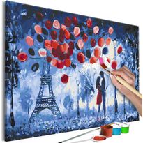 DIY-taulu Artgeist Night in Paris, 40x60cm, sininen
