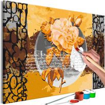 DIY-taulu Artgeist Rose Tea, 40x60cm, keltainen